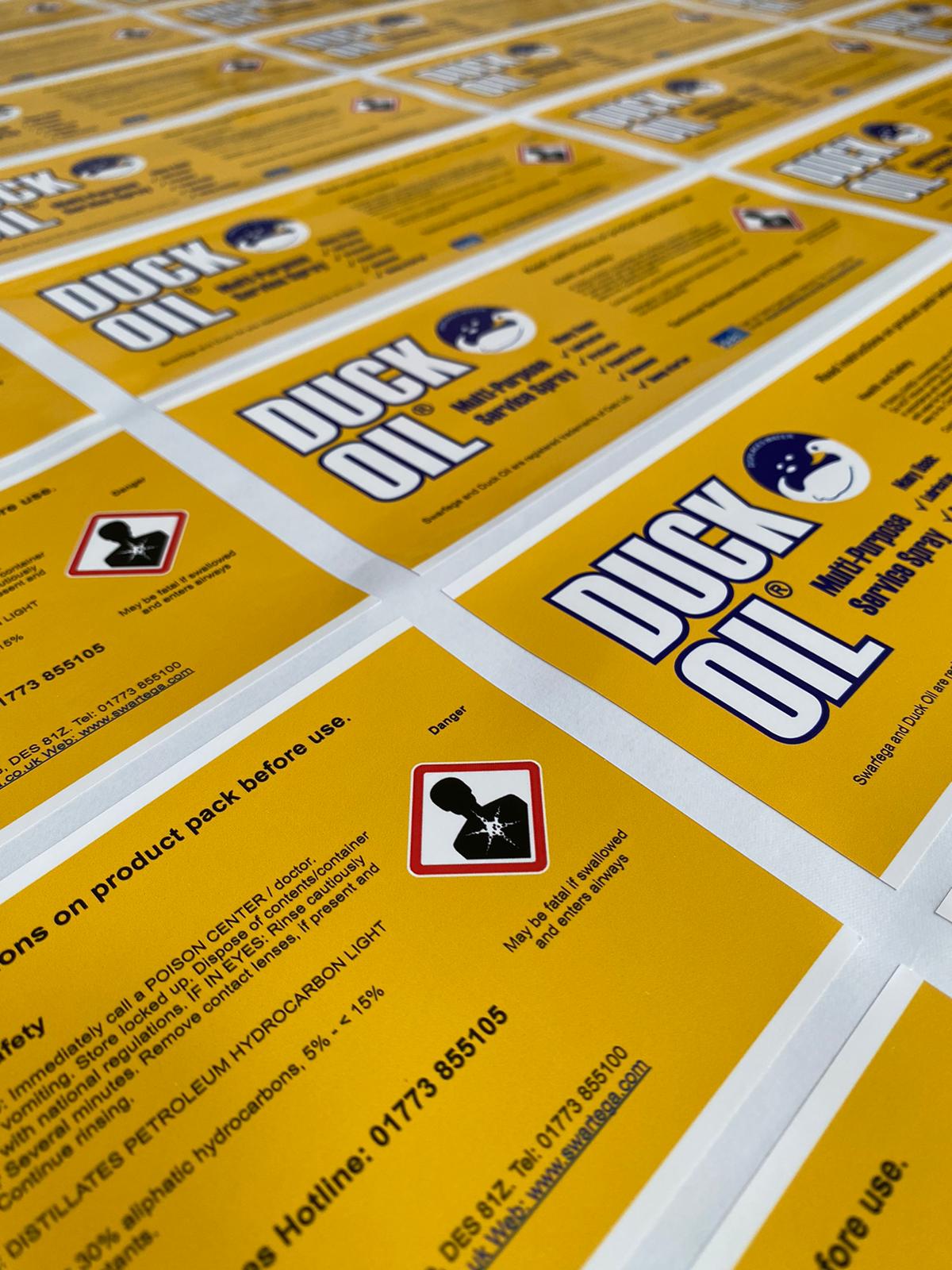 Stickers & Labels - Colour House Signs - Signage Experts in South Wales